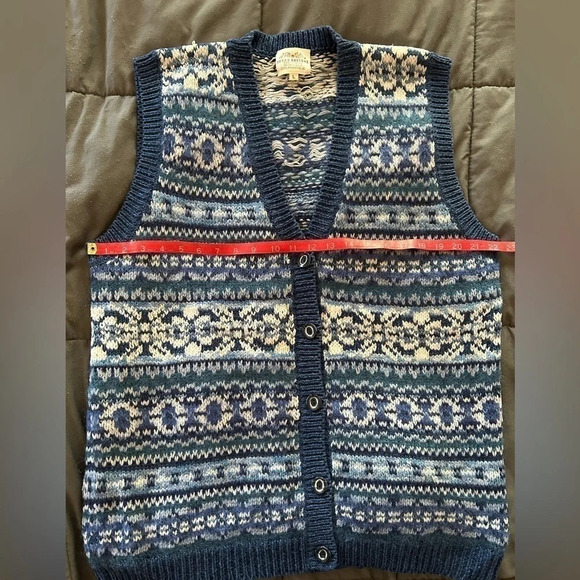 Susan Bristol vintage mohair sweater vest large - Picture 8 of 9